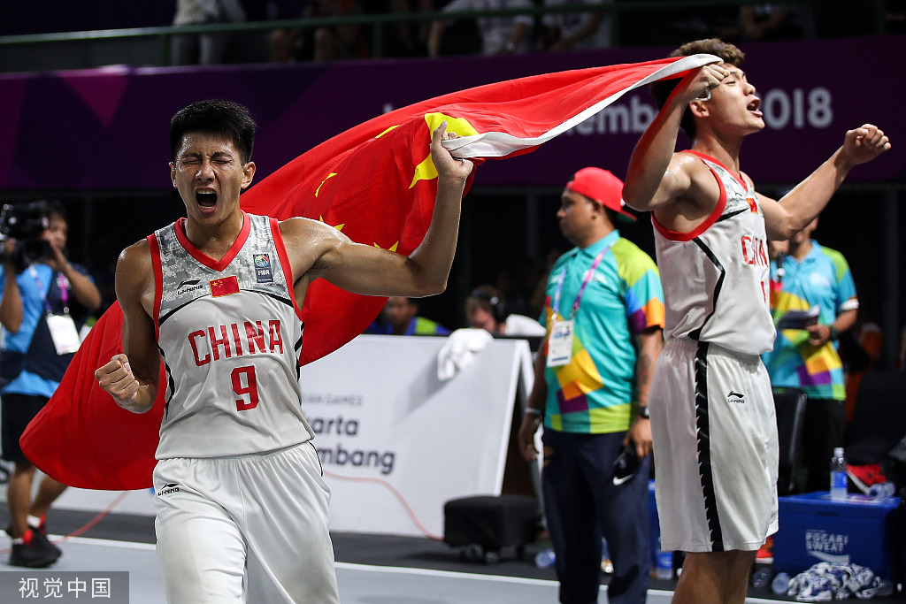 CBA常规赛：山西汾酒战胜江苏肯帝亚